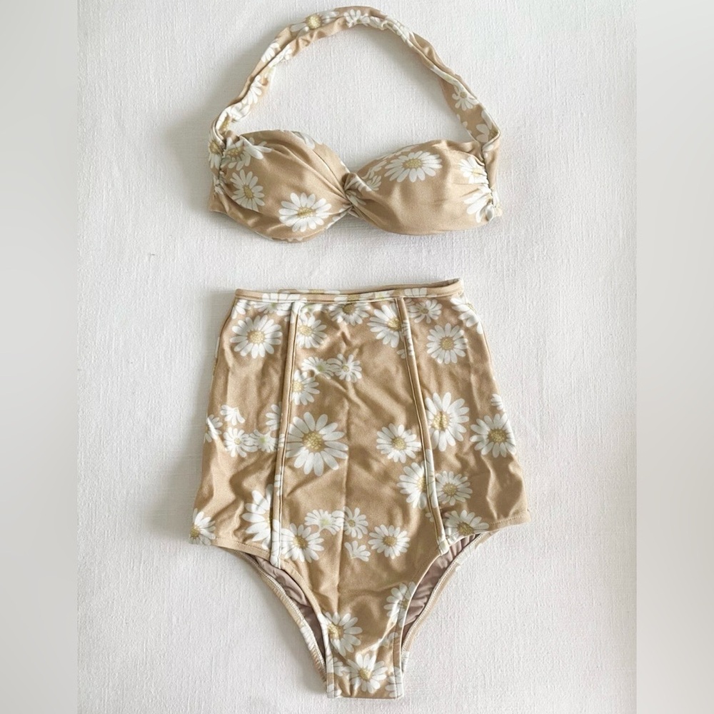 New with tags high waisted bikini from Brazilian designer Adriana Degreas.